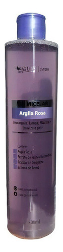 Agua micelar de arcilla rosa, 300 ml, desmaquillante - Max Love
