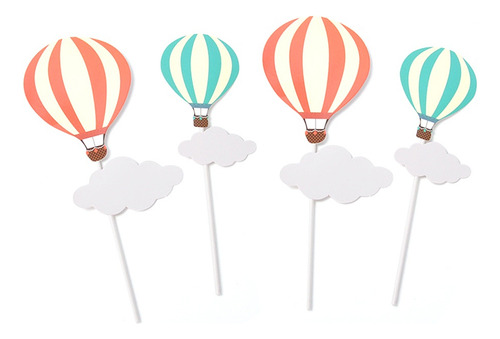 Globo Aerostático Beer Fondant, 10 Pares