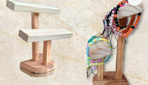 Porta Pulsera / Llaveros Exhibidor P Feria Natural
