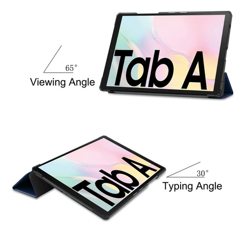 Imagen 2 de 4 de Samsung Galaxy Tab A7 2020 10.4 T500 Smart Cover Custer