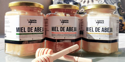 Pack De Regalo De Miel De Abeja Pura + Sobres De Miel