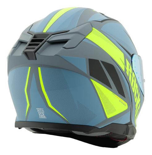 Casco Integral Joe Rocket Rkt210 Reactor + Mica Iridium Azul Marino Lisa L