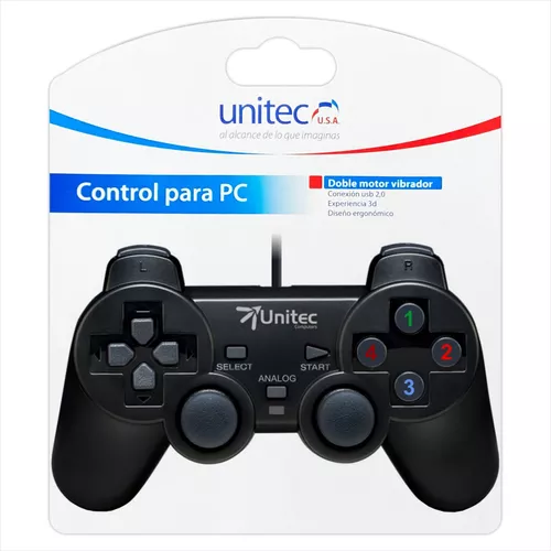 Control De Juegos Gamepad Pc Analogo Para Computador Usb – Soluciones Shop