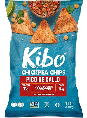Bolsa Snacks Papas Fritas De Garbanzo Pico De Gallo 12 Pack
