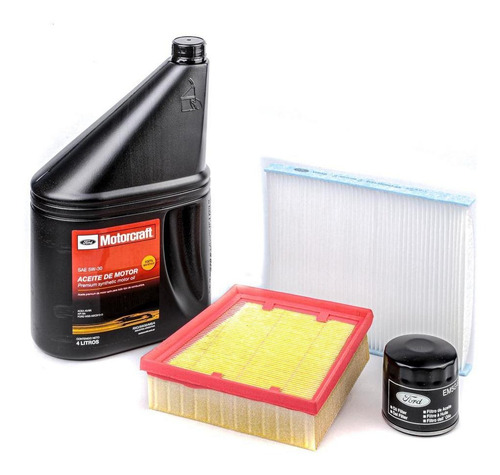 Kit Aceite Y 3 Filtros Ford Fiesta Kinetic Design