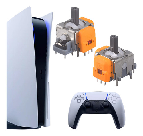 Para 10 Piezas Joystick Efecto Hall 3d Alta Precisión