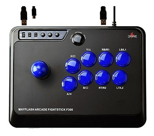 Mayflash F300 Arcade Fight Stick Joystick Para Ps4 Ps3 Xb...