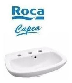 Imagen 4 de 7 de Bacha Lavatorio Pie Columna Roca Italiana Baño Capea Ahora12
