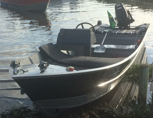 Barco De Aluminio 6mt Borda Alta
