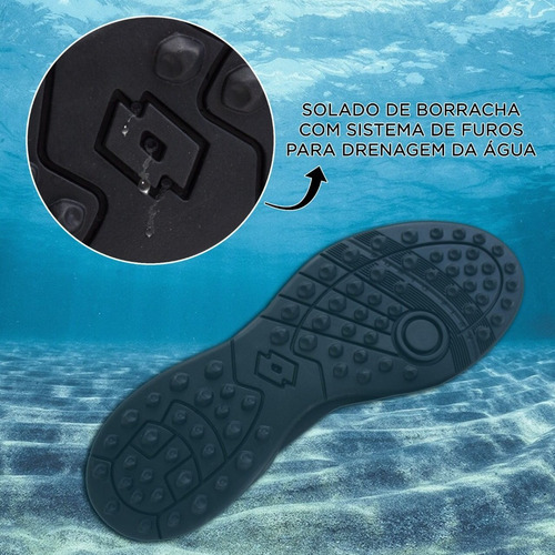 Imagem 5 de 7 de Tênis Sapatilha Neoprene Aquática Pesca, Praia, Cachoeira
