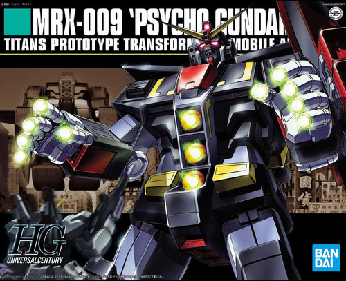 Bandai Hguc Psycho Gundam