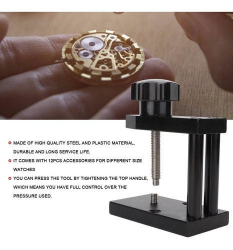 Prensa De Precisión Para Reparación De Relojes Pulsera