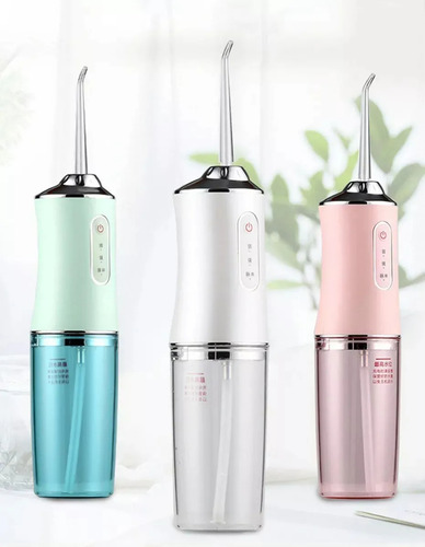 Irrigador Bucal Ducha Dental Portatil Recargable Usb 230ml Surtido