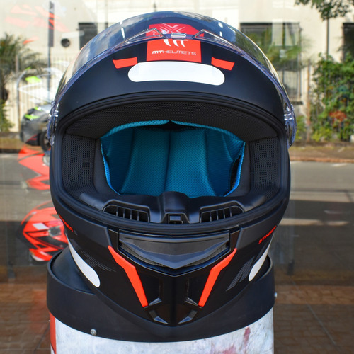 Capacete Masculino Mt Stinger 2 Preto Fosco Esportivo Moto