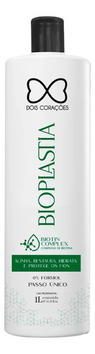Bioplastia Capilar Dois Corações Zero Formol 1l