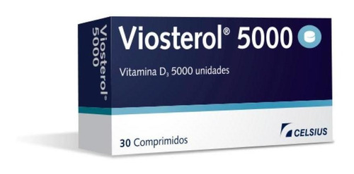 Viosterol 5000  X 30 Comprimidos | Vitamina D 3