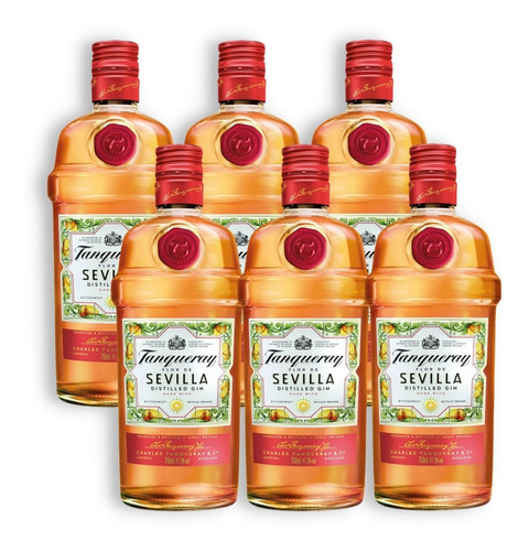 Tanqueray Flor De Sevilla Gin London Dry X6 700ml Inglaterra