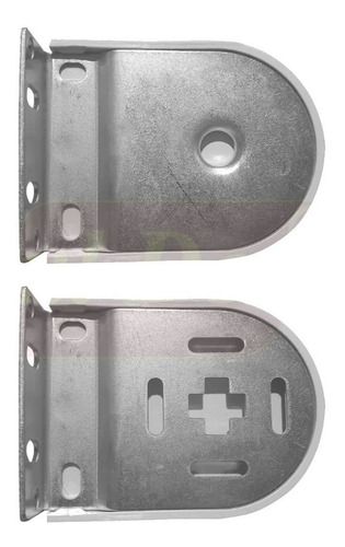 Imagen 1 de 9 de Soporte Metalico Para Cortina Roller 32 Mm Por Par Soul