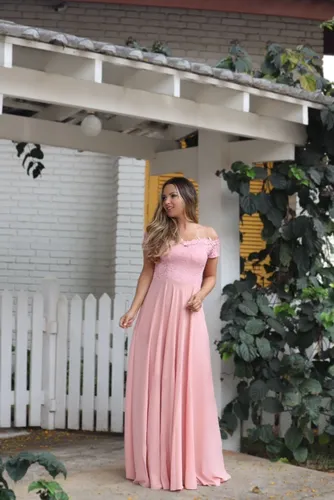 Vestido madrinha best sale basico