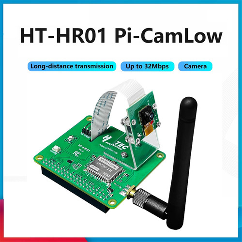 Módulo Wifi Halow Hr01 Pi-camlow Para Raspberry Pi Hat 5mp C