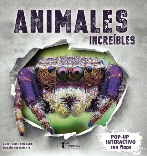 Animales increibles, de Ángel Luis León Panal | Martín Bustamante. Serie 8466242721, vol. 1. Editorial SIN FRONTERAS GRUPO EDITORIAL, tapa dura, edición 2023 en español, 2023