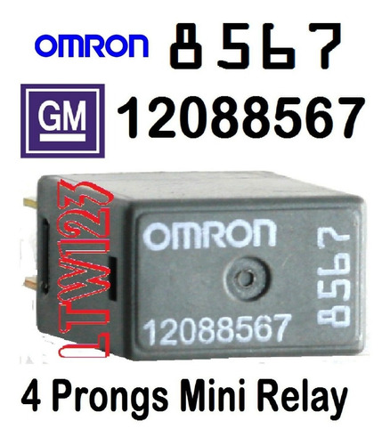 Relay Multiuso Camaro Z28 Rs Ss 1993-2002 4-pin Omron Orig