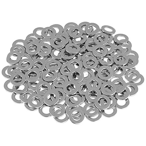 300 Piezas De Arandelas Planas M4, De Acero Inoxidable ...