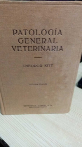 Libro Patología General Veterinaria