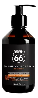 Shampoo De Cabelo Route 66 Carvão Ativado 250ml