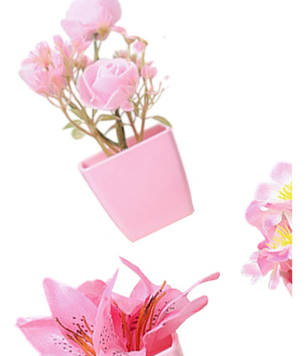 5 Piezas De Macetas De Flores Simuladas, Jarrones Compatible