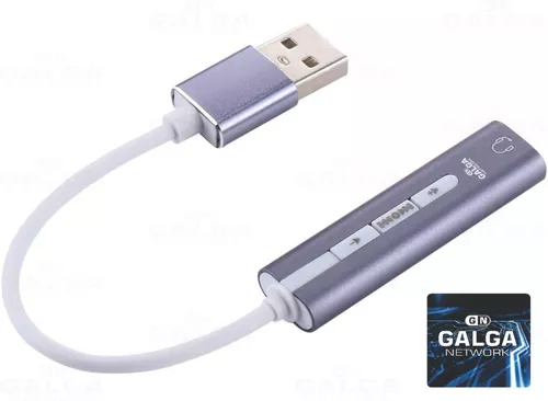 Tarjeta Controladora Audio Jack 3.5mm A Usb 2.0 + Adaptador