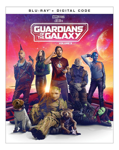 Blu Ray Guardians Of The Galaxy Vol 3 Original Dc Marvel