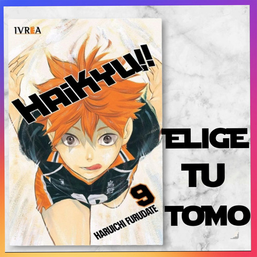 Manga Haikyu! - Ivrea- Elige Tu Tomo