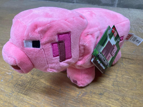 Minecraft Plush 8-in Pig Character Doll, Suave, Colec