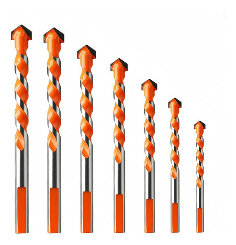 Brocas De Diamante Universais Profissionais 7pcs