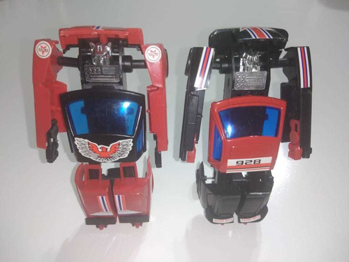 Pack Autos Robot Racer Bots Retro No Transformers Porsche 