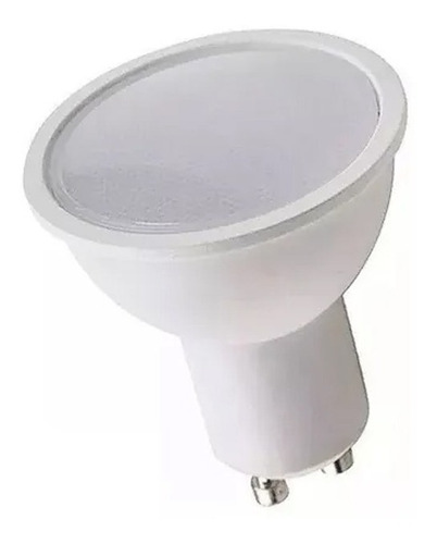 Imagen 3 de 8 de Pack X 10 Lampara Dicroica Led 7w 100° 500lm Gu10 Full