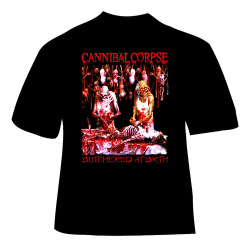 Polera Cannibal Corpse - Ver 01 - Butchered At Birth