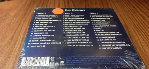Cd Rehenes*versiones Originales*nuevo Sellado De Fábrica (Usado)
