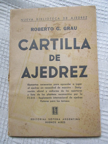 Roberto G. Grau - Cartilla De Ajedrez
