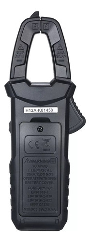 Pinza Amperométrica Profesional True Rms 200a Capacimetro