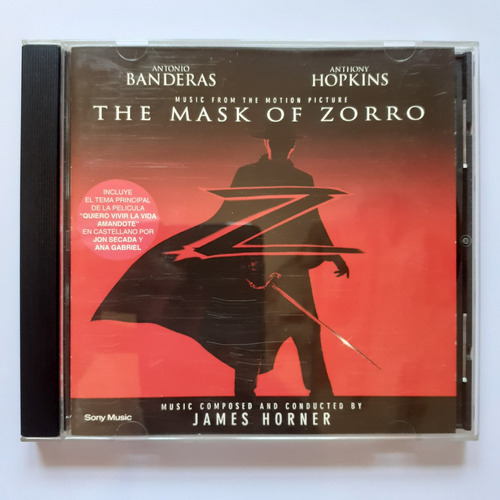 Cd Original The Mask Of Zorro (soundtrack) 