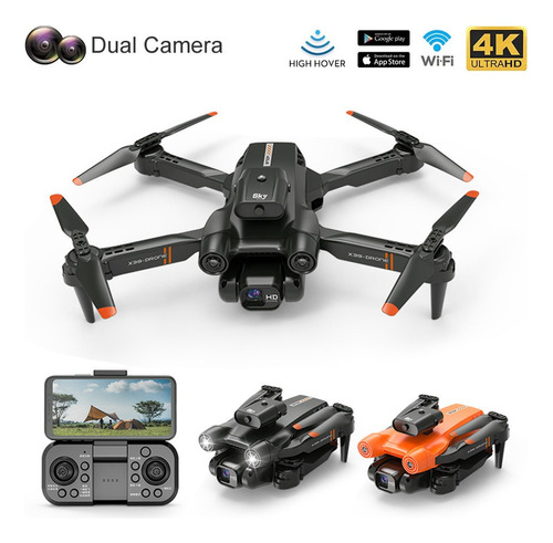 Mini Drone 4k Cámara Dual X39 Profesional 2 Baterías