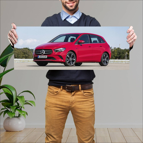 Cuadro 30x80cm Auto 2019 Mercedes Benz B Class P 187