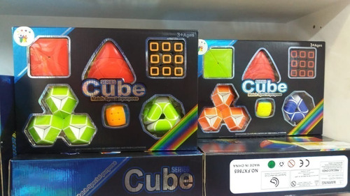 Kit de cubos mágicos con 6 marcos especiales de Cube Mania Club de la serie limitada de colores