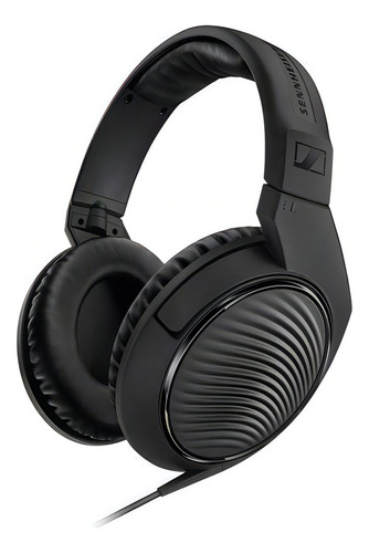 Audífono Sennheiser Hd 200 Pro Monitoreo Y Estudio Grabación Color Negro