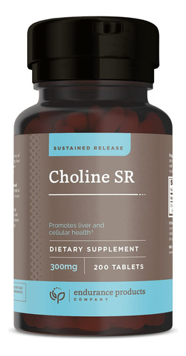 Choline-sr Tabletas De Liberacin Sostenida, 300 Mg, 200 Comp
