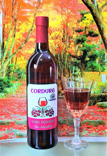 Vino Rosado Sin Alcohol 750ml. Cordura Bebida No Alcohólica