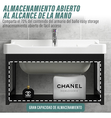 Lavabo Marmol Rectangular Minimalista Moderno Con Espejo