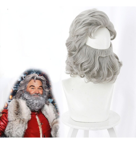 Peluca De Regalo, Peluca De Papá Noel, Peluca En D